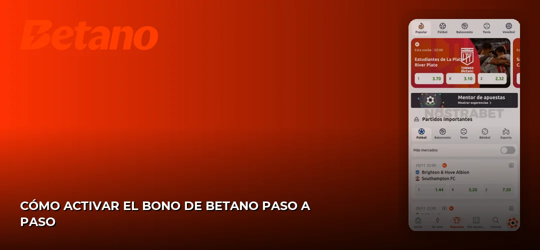 Betano promotional banner